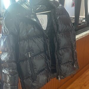 Bogner Shiny Black Puffer Jacket